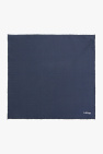 Lanvin Silk pocket square with logo