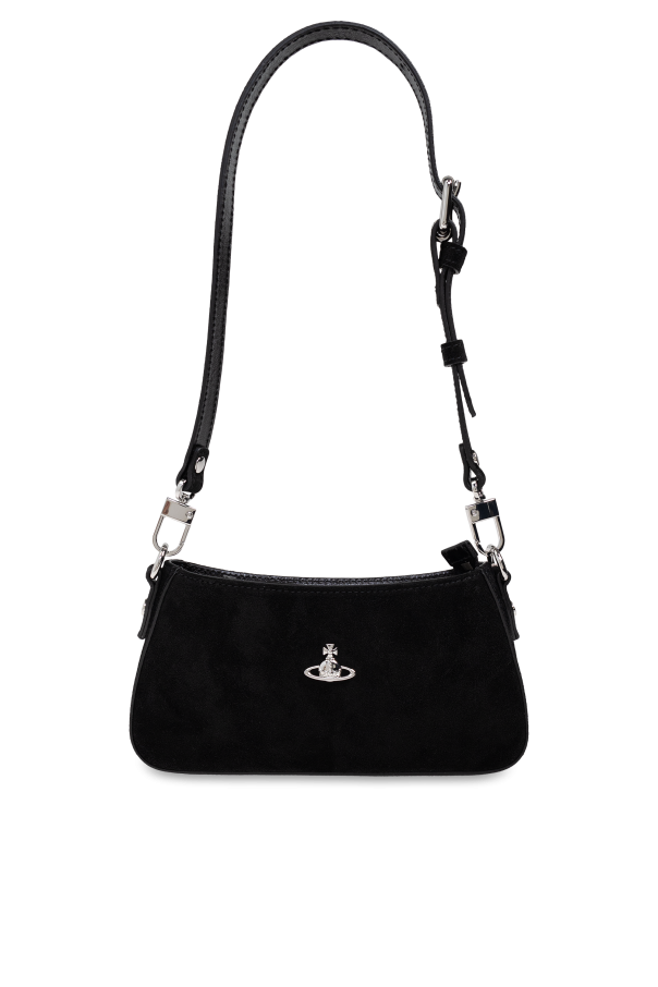 Suede shoulder bag `Tasha` od Vivienne Westwood