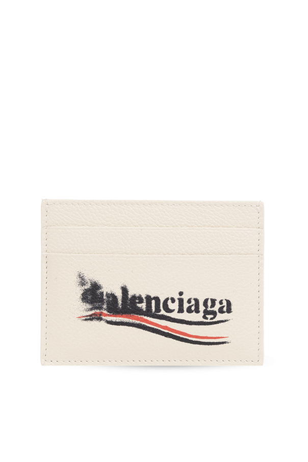 Balenciaga Etui na karty z logo