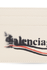 Balenciaga WHITE Card case with logo