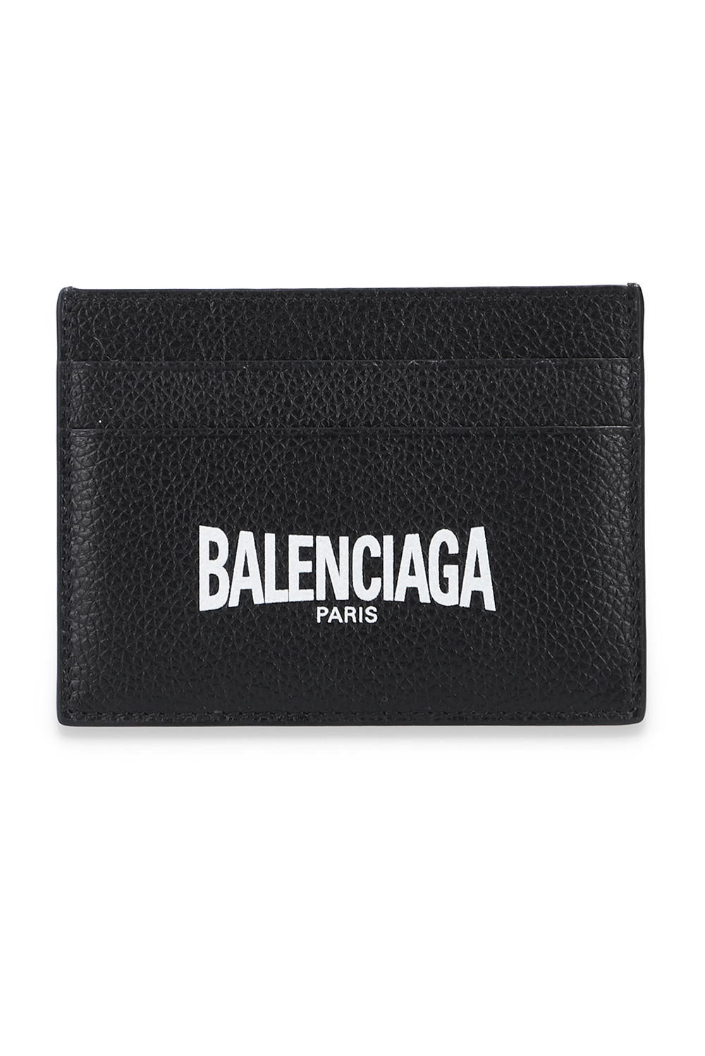 balenciaga black card holder