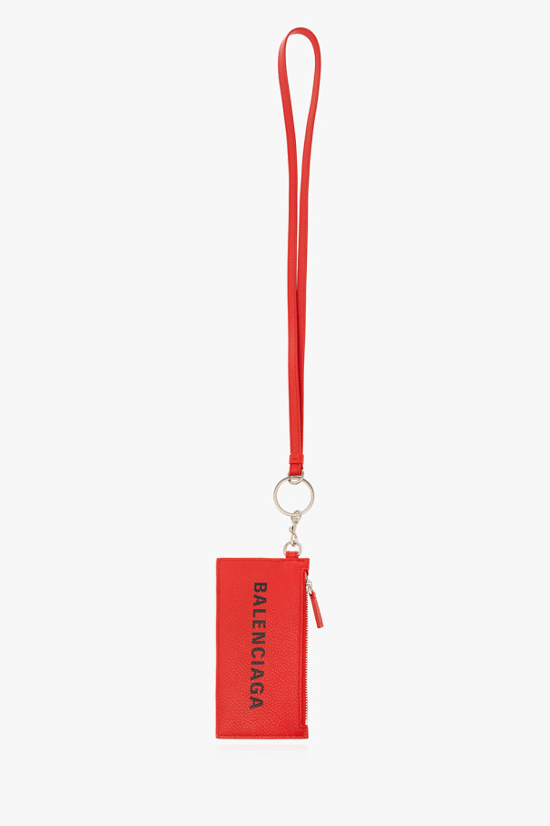 Balenciaga Card holder with strap