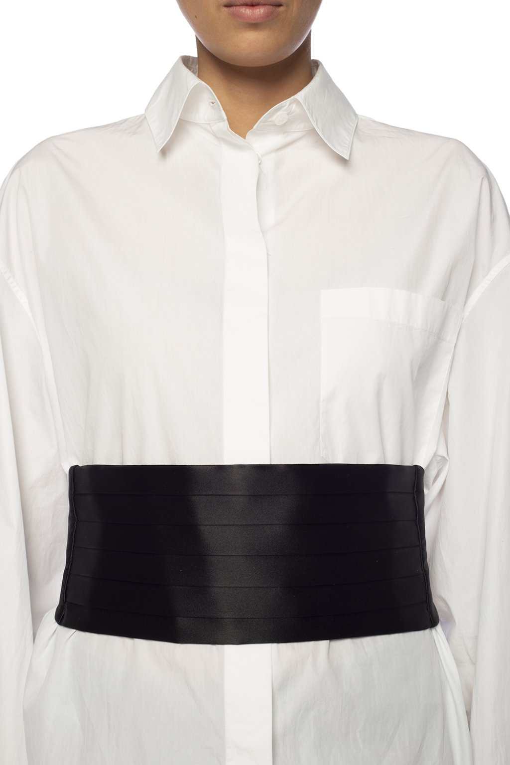 Saint Laurent Silk cummerbund