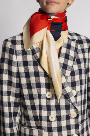 Chusta z logo od Tory Burch