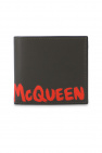 Alexander McQueen Folding wallet with logo