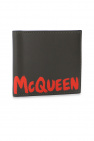 Alexander McQueen Folding wallet with logo