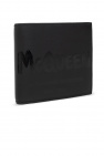 Alexander McQueen Folding wallet with logo