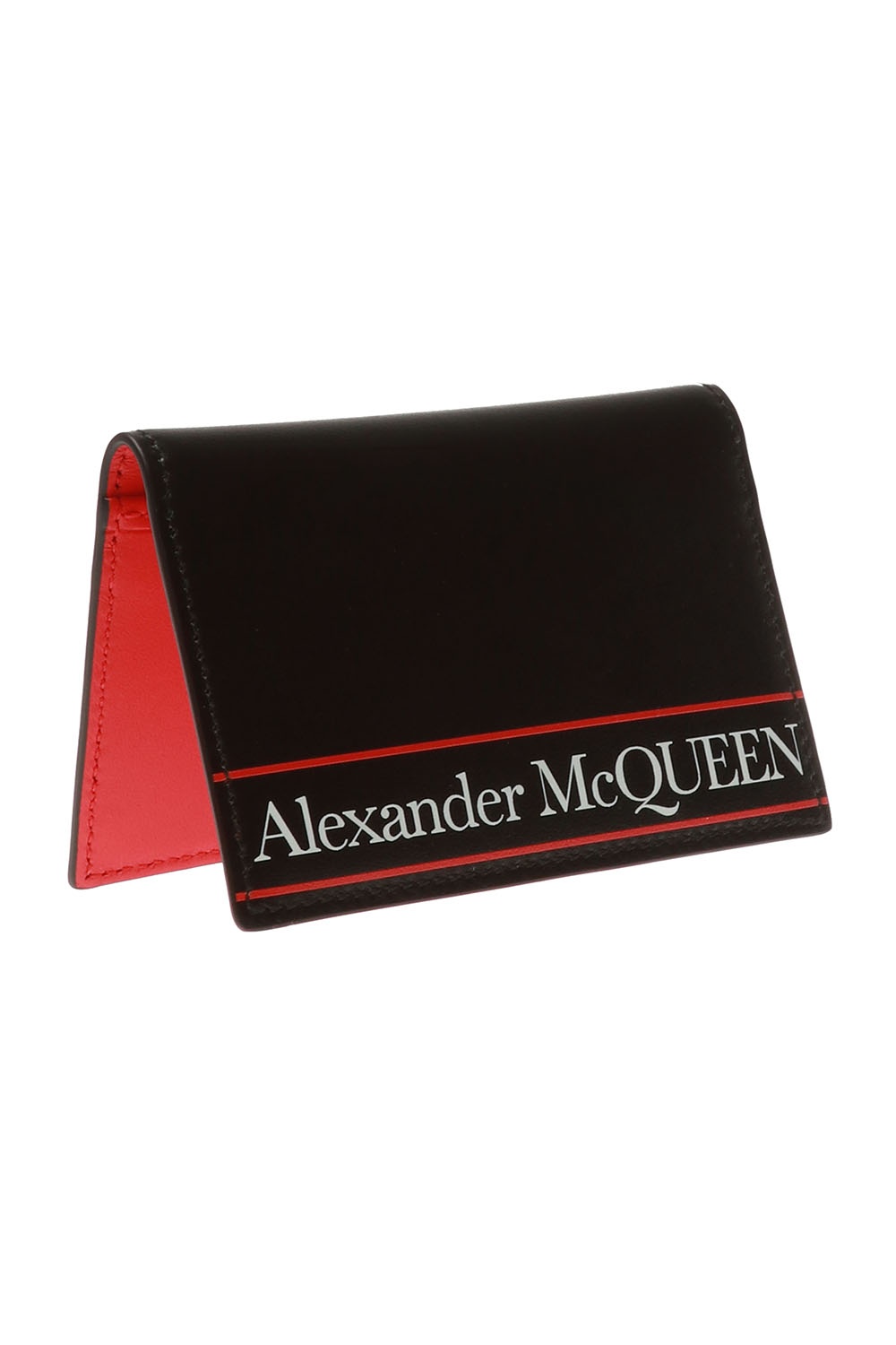 alexander mcqueen bifold card holder