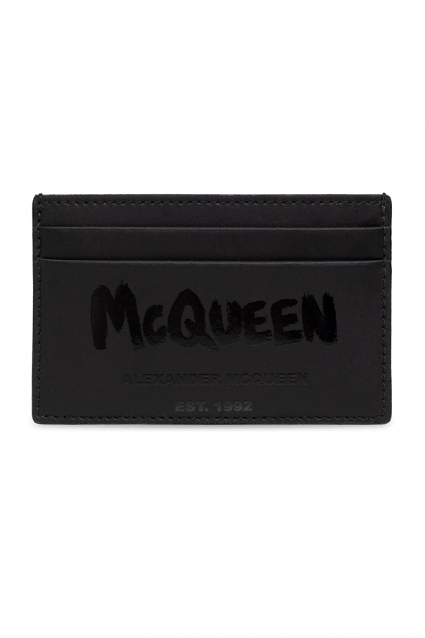 Alexander McQueen Alexander mcqueen лаковая кожа бежевые