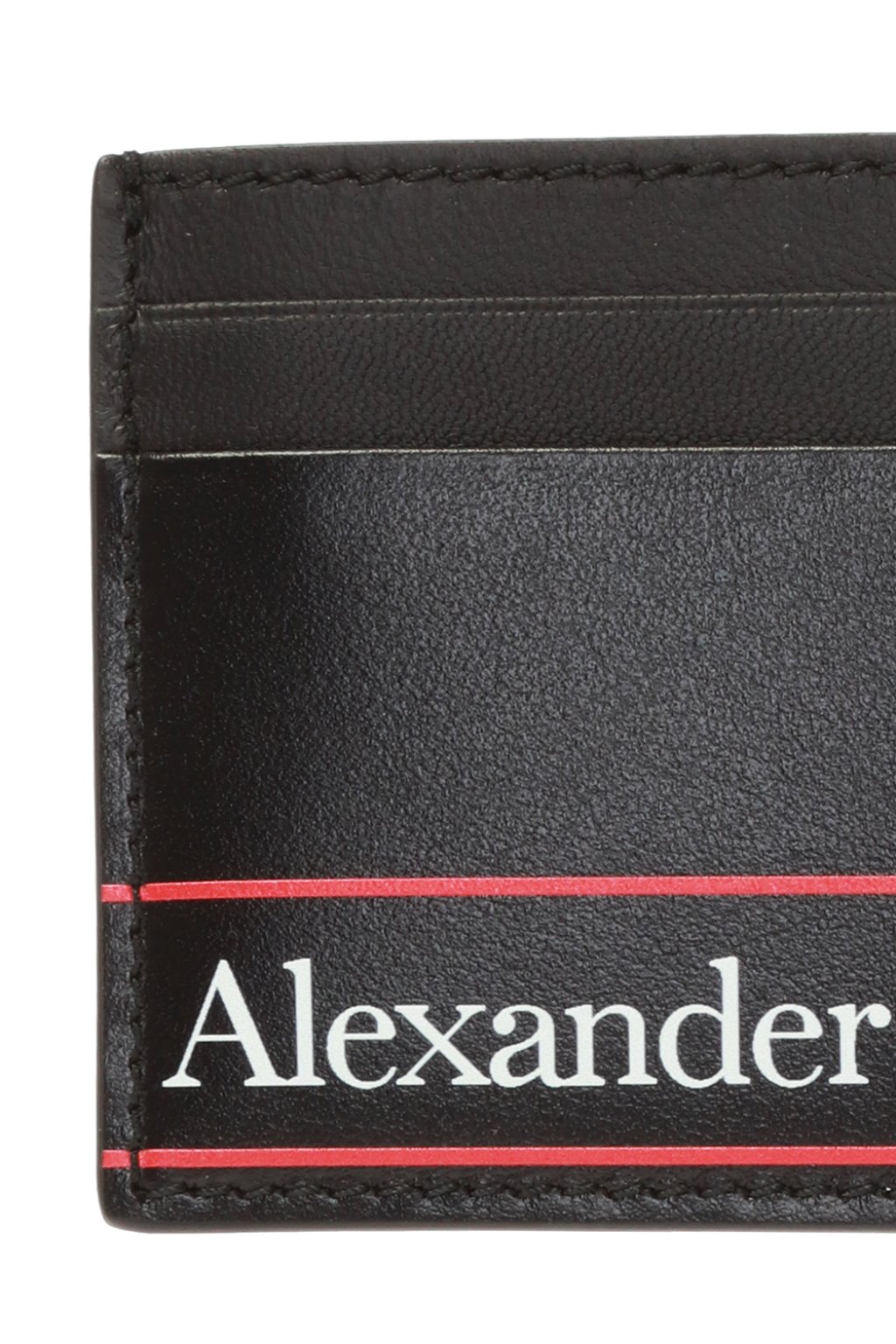 Alexander McQueen Leather card case