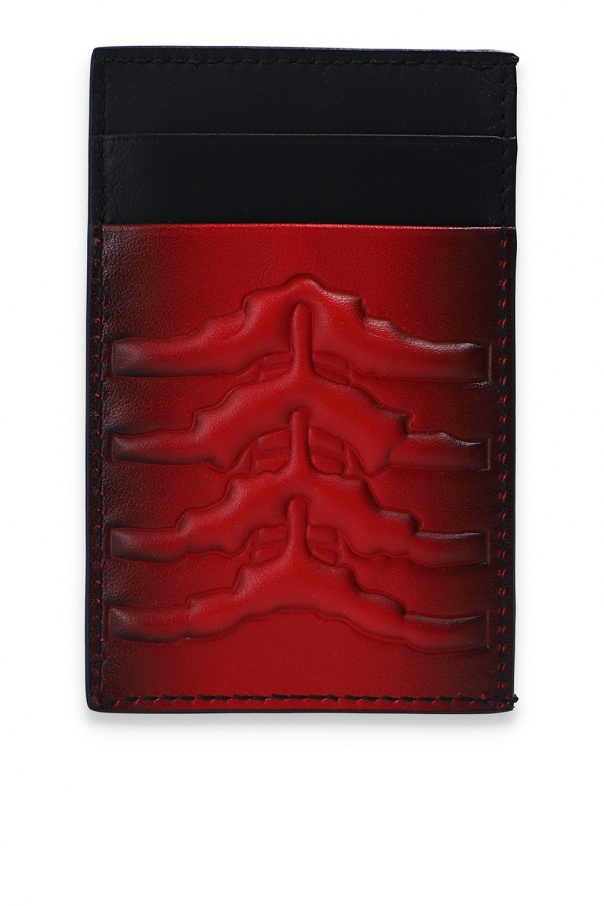 Alexander McQueen Leather card case