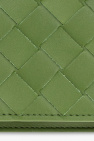 Bottega Veneta GREEN Leather business card case