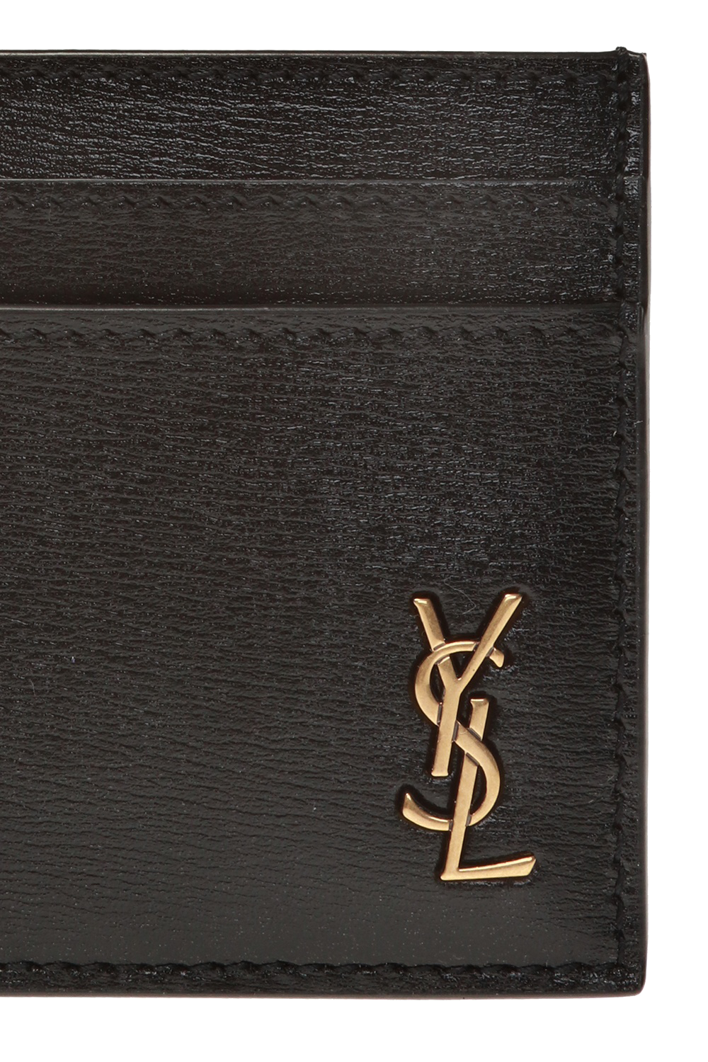 Saint Laurent Logo card case