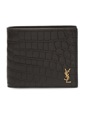 Bifold wallet with logo