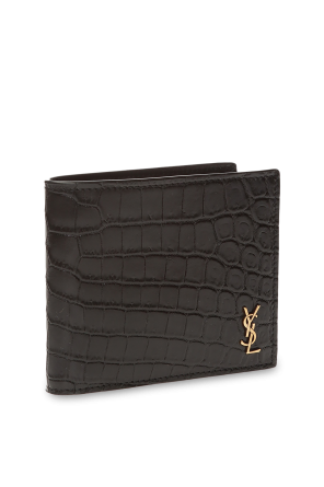 Saint Laurent Bifold wallet with logo
