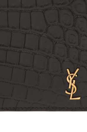 Saint Laurent vanity shower bag with chain saint laurent bag