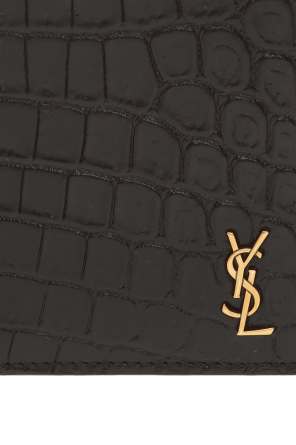 Saint Laurent Bifold wallet with logo