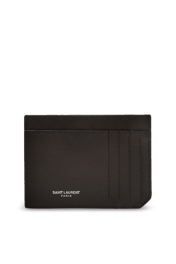 Logo card case, zdjęcie 1 Logo card case od Saint Laurent
