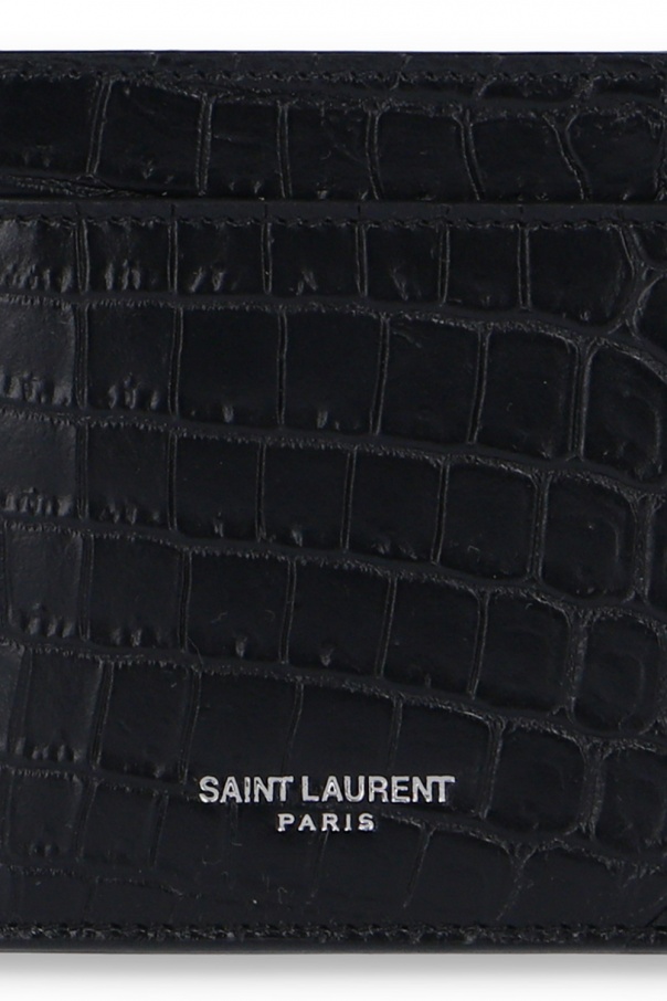 Saint Laurent SAINT LAURENT SKÓRZANE BOTKI TERRY