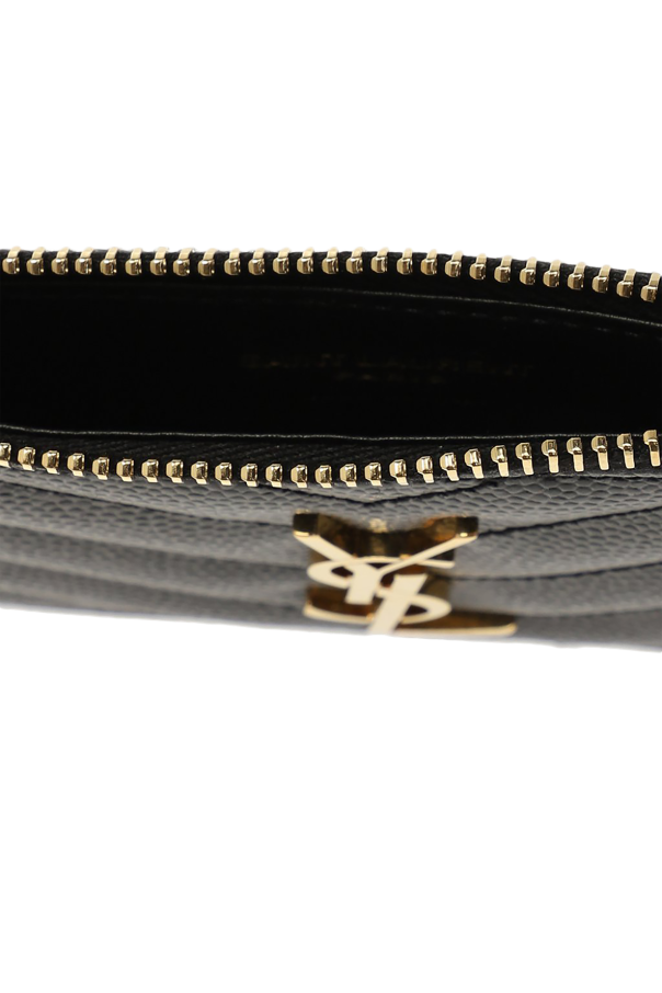Saint Laurent Logo card case