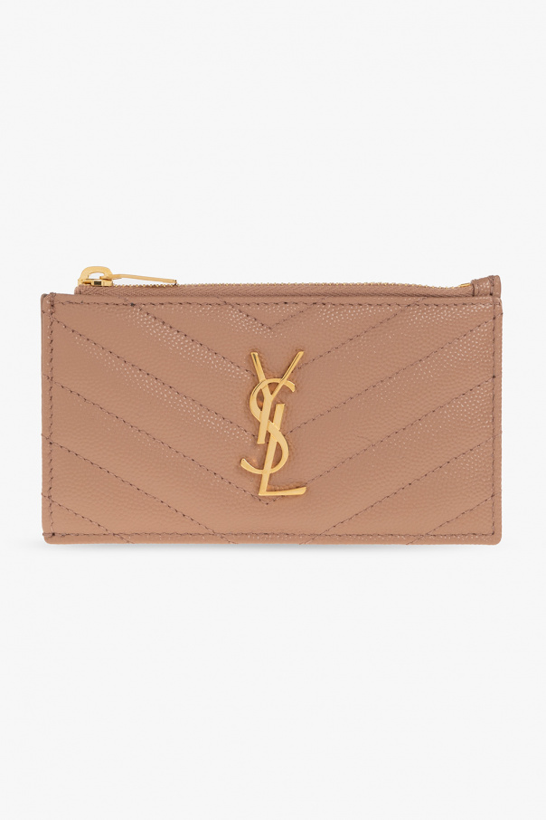 Saint Laurent Card holder with logo