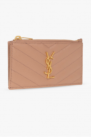 Saint Laurent Card holder with logo