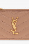 Saint Laurent Card holder with logo