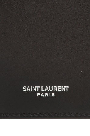 Saint Laurent Logo card case
