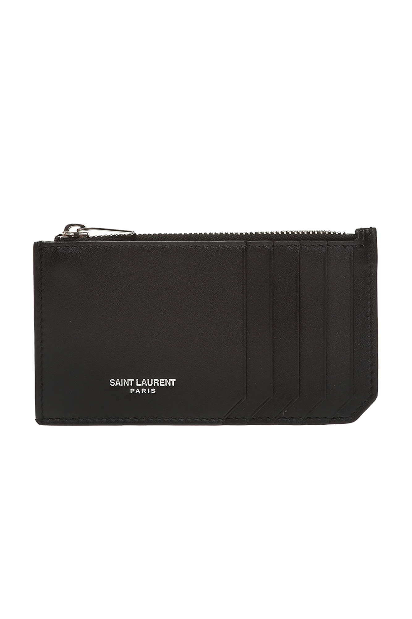 Saint Laurent Logo card case