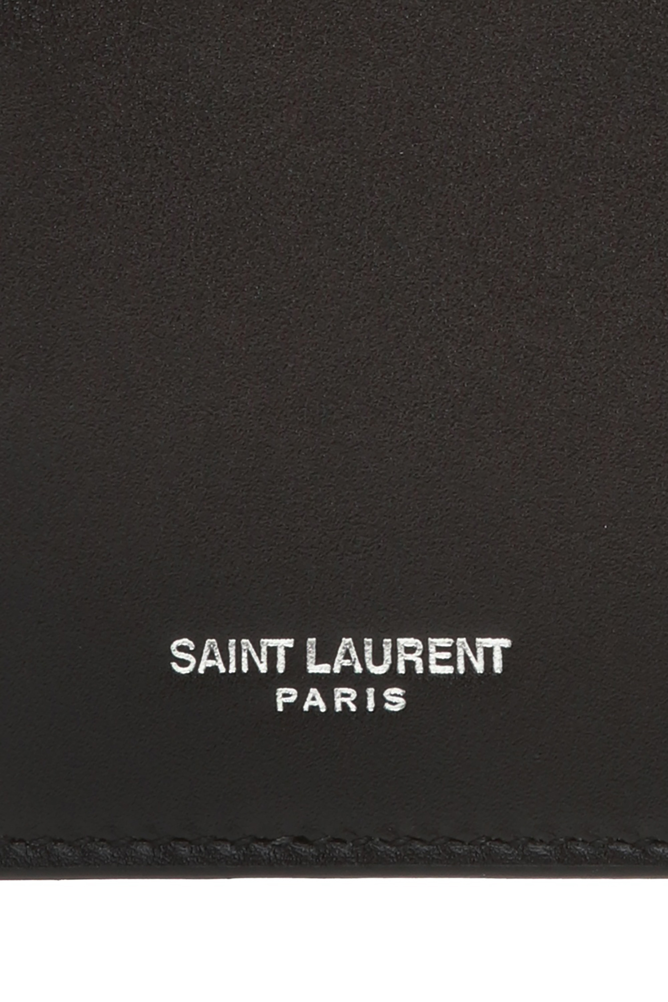 Saint Laurent Logo card case