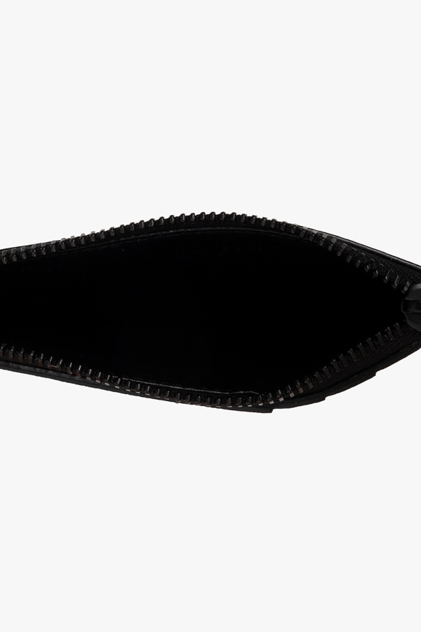 Saint Laurent Black leather from SAINT LAURENT featuring top zip fastening