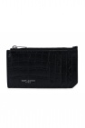 Saint Laurent Saint Laurent logo-plaque quilted leather wallet