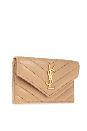 Saint Laurent Lederportemonnaie mit Logo