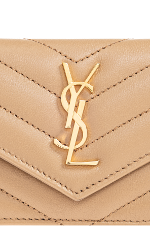 Saint Laurent Lederportemonnaie mit Logo