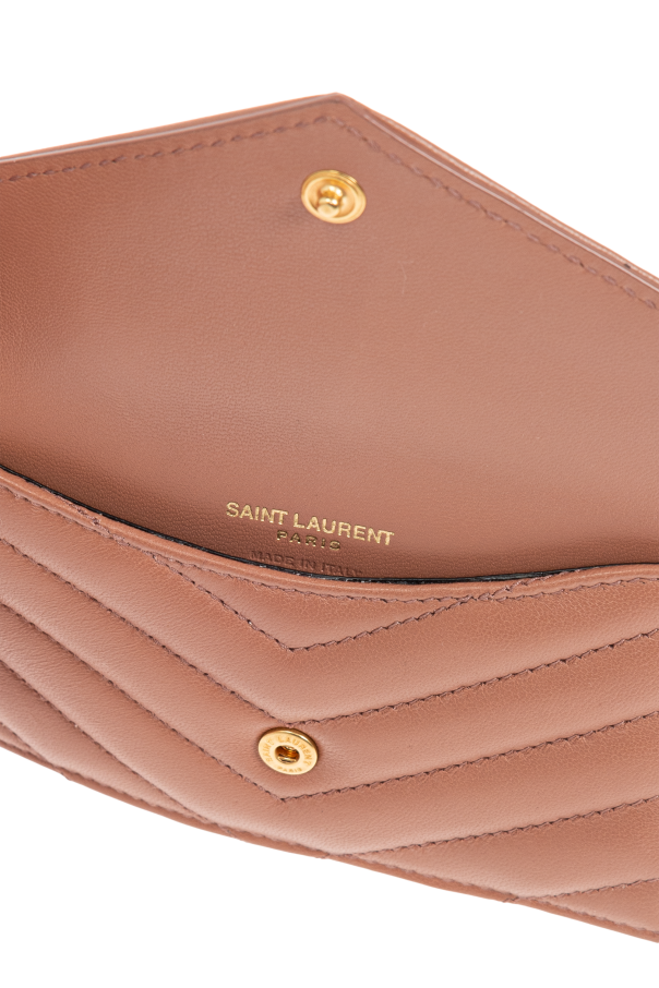 Saint Laurent Cartera de cuero
