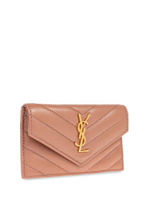 Saint Laurent Cartera de cuero