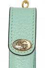 Gucci GREEN Keychain with lipstick case