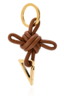Bottega Veneta BROWN Keyring with knot