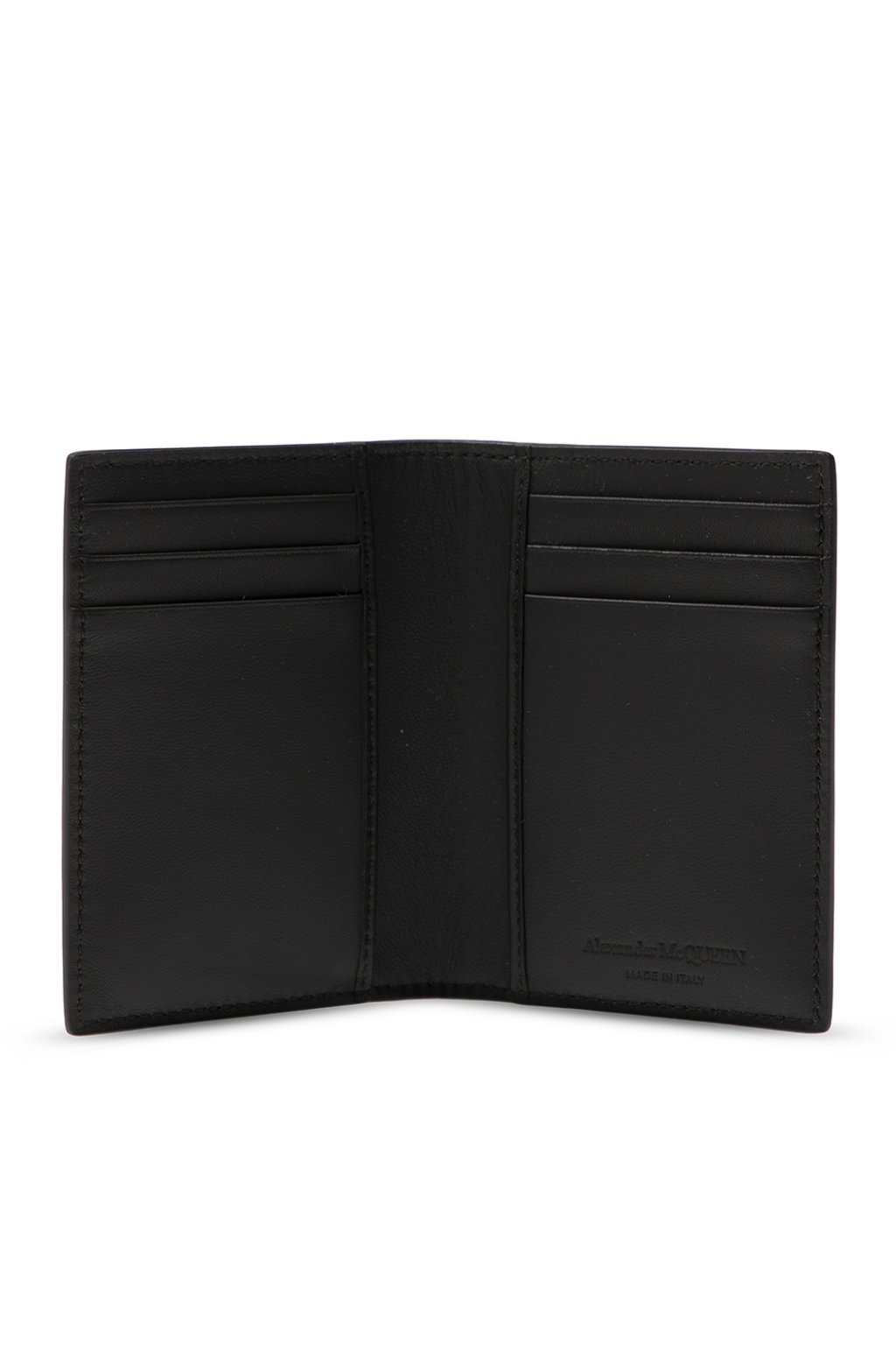 Black Bifold wallet Alexander McQueen - Vitkac GB