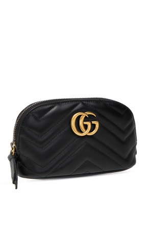 Gucci ‘GG Marmont’ quilted wash bag