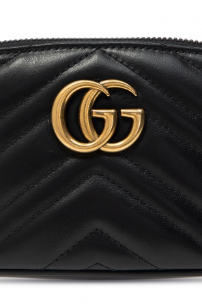 Gucci ‘GG Marmont’ quilted wash bag