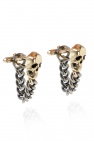 Alexander McQueen SILVER Skull cufflinks