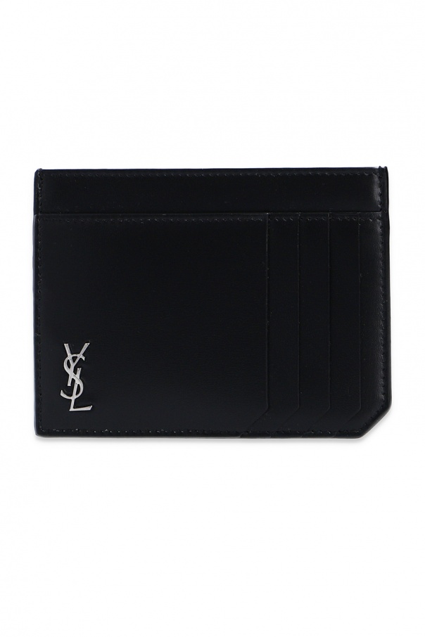 Saint Laurent Card holder with logo