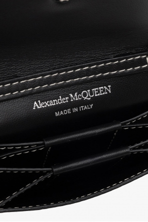 Alexander McQueen Alexander McQueen Green Leather & Suede Tread Lace-Up Boots