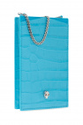 Alexander McQueen BLUE Phone holder with chain