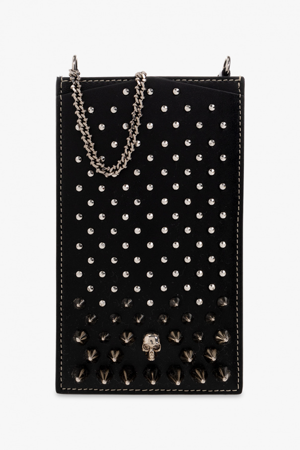 Alexander McQueen Phone pouch with chain