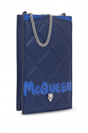 Alexander McQueen alexander mcqueen crystal embellished ring detail clutch bag item