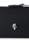 Alexander McQueen Card holder with skull motif