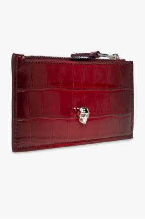 Alexander McQueen Leather card holder