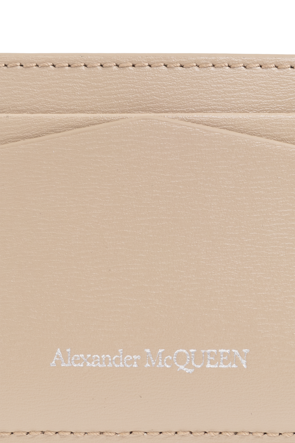 Alexander McQueen Skórzane etui na karty